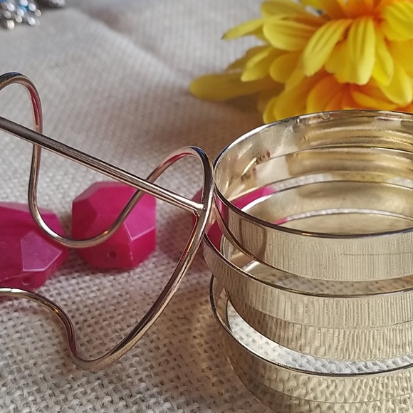 Gold Tone Bracelet Bundle - Picture 7 of 7